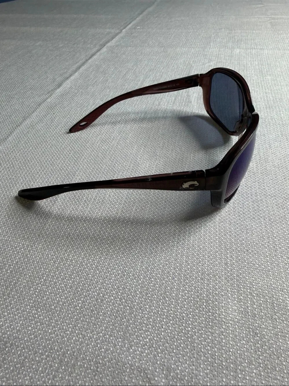 Costa Seadrift Purple Square Polarized Sunglasses 60-15-123